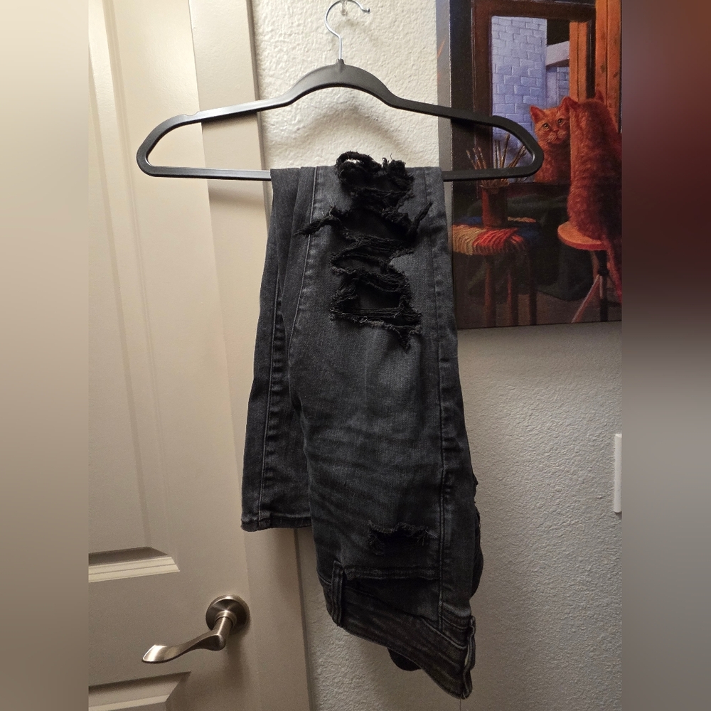 American Eagle Distressed Skinny Jeans